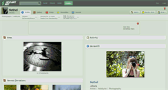 Desktop Screenshot of nethel.deviantart.com