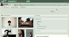Desktop Screenshot of jennifah.deviantart.com