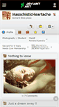 Mobile Screenshot of masochisticheartache.deviantart.com