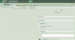 Desktop Screenshot of mechachu.deviantart.com