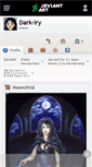 Mobile Screenshot of dark-iry.deviantart.com