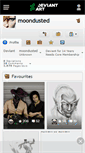Mobile Screenshot of moondusted.deviantart.com