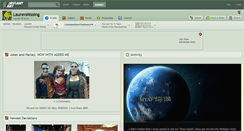 Desktop Screenshot of laurenmissing.deviantart.com