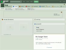 Tablet Screenshot of fergi.deviantart.com