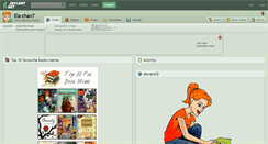 Desktop Screenshot of ela-chan7.deviantart.com