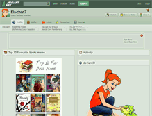 Tablet Screenshot of ela-chan7.deviantart.com