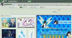Desktop Screenshot of cristalinawinx.deviantart.com