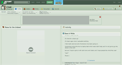 Desktop Screenshot of c1nx.deviantart.com
