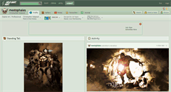 Desktop Screenshot of mestophales.deviantart.com