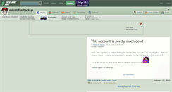 Desktop Screenshot of missblfan-backup.deviantart.com