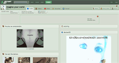 Desktop Screenshot of imagine-your-world.deviantart.com