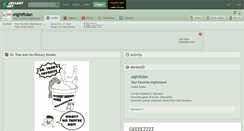 Desktop Screenshot of eightftdan.deviantart.com