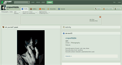 Desktop Screenshot of cropseniddle.deviantart.com