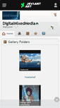 Mobile Screenshot of digitalmixedmedia.deviantart.com