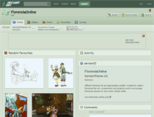 Tablet Screenshot of florensiaonline.deviantart.com