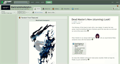 Desktop Screenshot of blackrockshooterplz.deviantart.com