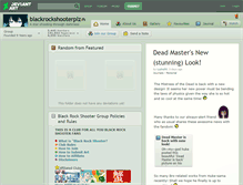 Tablet Screenshot of blackrockshooterplz.deviantart.com