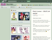 Tablet Screenshot of fmws-club.deviantart.com