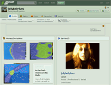 Tablet Screenshot of jellybellylives.deviantart.com