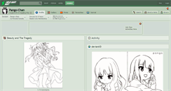 Desktop Screenshot of pango-chan.deviantart.com