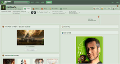 Desktop Screenshot of martinarte.deviantart.com