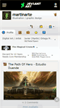 Mobile Screenshot of martinarte.deviantart.com