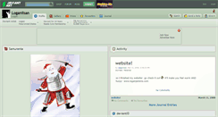 Desktop Screenshot of loganiisan.deviantart.com