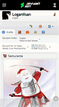 Mobile Screenshot of loganiisan.deviantart.com