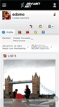 Mobile Screenshot of edomo.deviantart.com