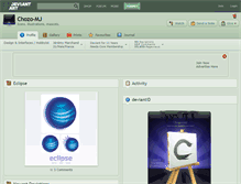 Tablet Screenshot of chozo-mj.deviantart.com