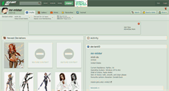 Desktop Screenshot of mr-mister.deviantart.com