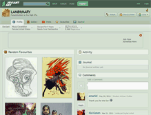 Tablet Screenshot of lambitmary.deviantart.com