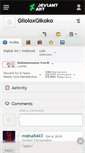 Mobile Screenshot of giloloxgikoko.deviantart.com