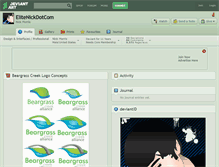 Tablet Screenshot of elitenickdotcom.deviantart.com