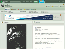 Tablet Screenshot of agrifex.deviantart.com