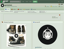 Tablet Screenshot of gucksshoes.deviantart.com