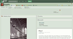 Desktop Screenshot of fire-sprite.deviantart.com
