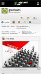Mobile Screenshot of greenlabs.deviantart.com