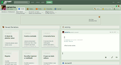 Desktop Screenshot of carneviva.deviantart.com