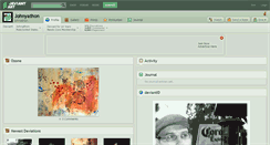 Desktop Screenshot of johnyathon.deviantart.com