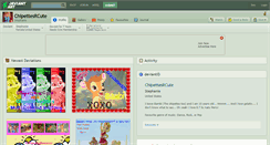 Desktop Screenshot of chipettesrcute.deviantart.com