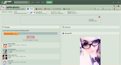 Desktop Screenshot of petite-gloomy.deviantart.com