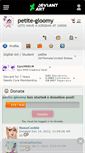 Mobile Screenshot of petite-gloomy.deviantart.com