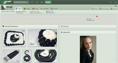 Desktop Screenshot of iinmaii.deviantart.com