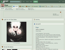 Tablet Screenshot of euya.deviantart.com