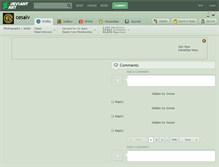 Tablet Screenshot of cesalv.deviantart.com