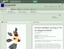 Tablet Screenshot of omo-sanza-grata.deviantart.com
