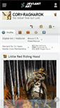 Mobile Screenshot of cory-ragnarok.deviantart.com