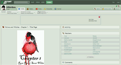 Desktop Screenshot of kittenbou.deviantart.com