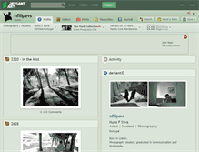 Tablet Screenshot of nfilipevs.deviantart.com